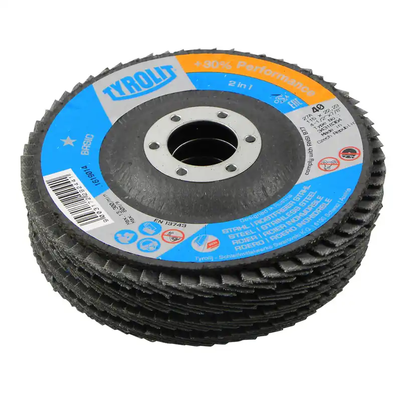 Angebot Tyrolit Fächerscheiben - Set 125 mm 4-tlg.