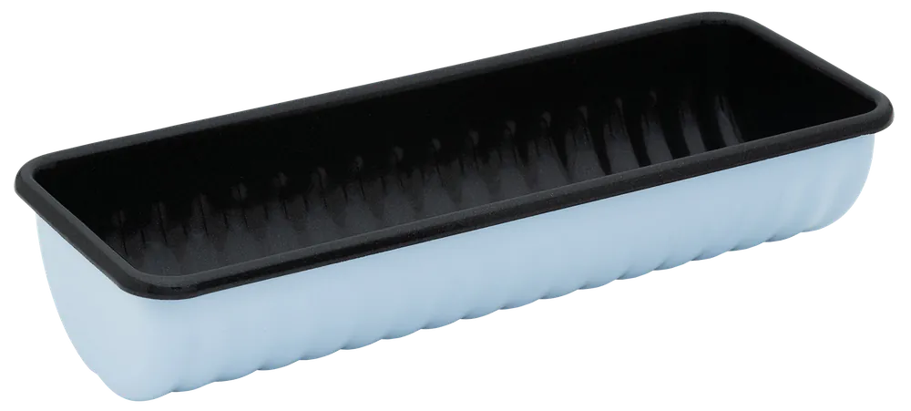 Heißes Angebot RIESS Rehrückenform Backemaille blau 30x10cm
