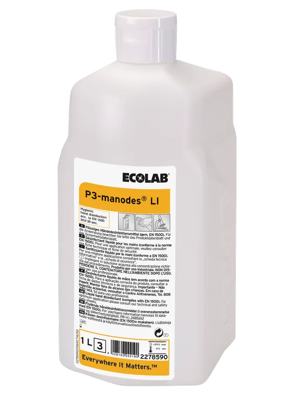 Ecolab Hände Desinfektionsmittel P3 Manodes * Preis Gesenkt
