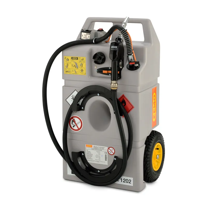 Cemo Dieseltrolley 100 L Akku Elektropumpe Preiswert