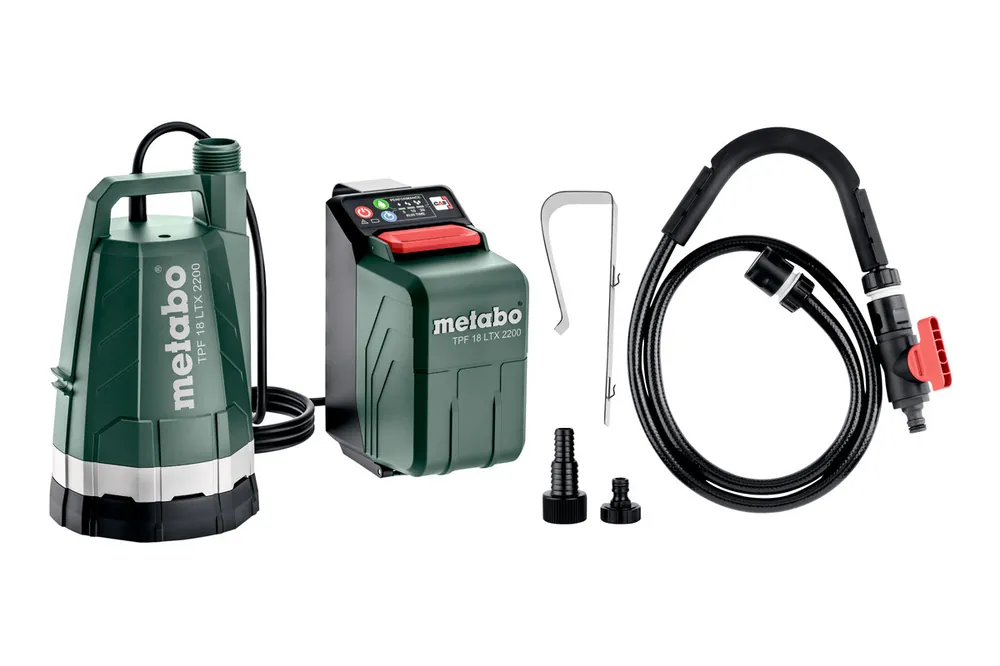 Metabo Akku Tauch- und Regenfasspumpe TPF18LTX2200 lose Letzte Chance