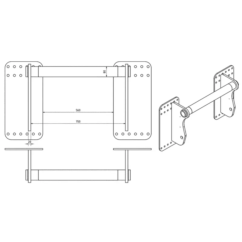Schneider Konsole Manitou ø 80 mm Mega-Angebot