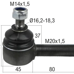 Saisonangebot Kugelgelenk M20x1,5