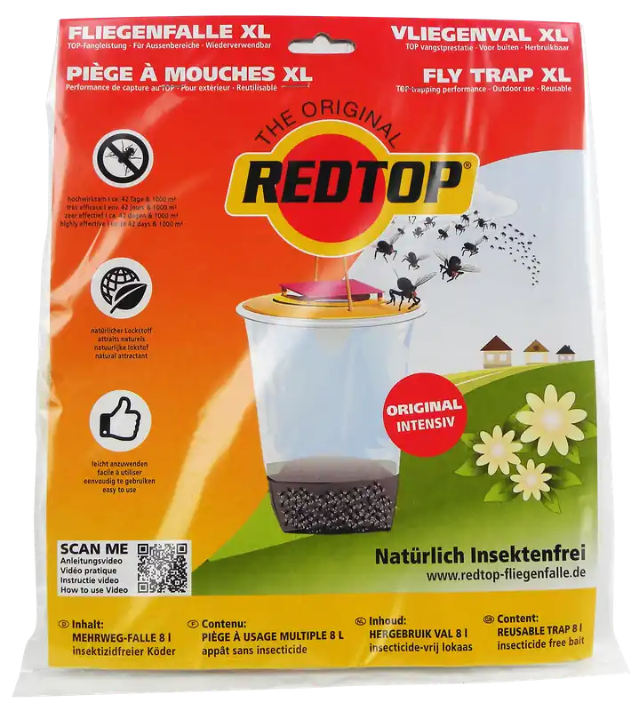 Redtop® Fliegenfalle XL Markenprodukt