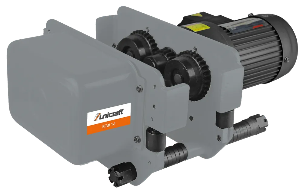 Zertifiziert Unicraft Elektrofahrwerk EFW 1-1