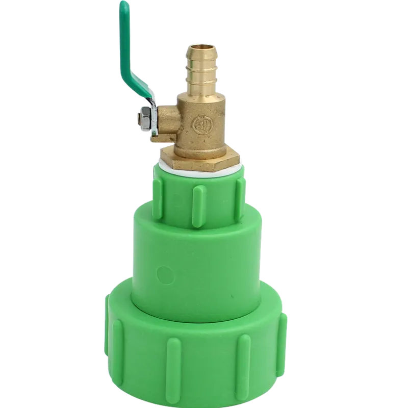 IBC Schlauchtülle 12 mm mit Metallhahn, Profi Nur Heute