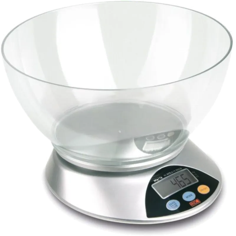 Küchenwaage digital silber bis 5kg Preiswert
