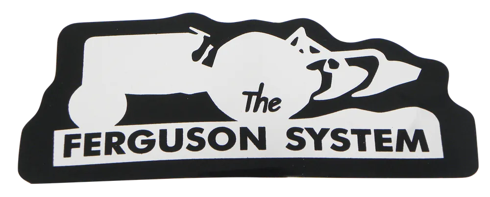 Zertifiziert Aufkleber li.System Ferguson