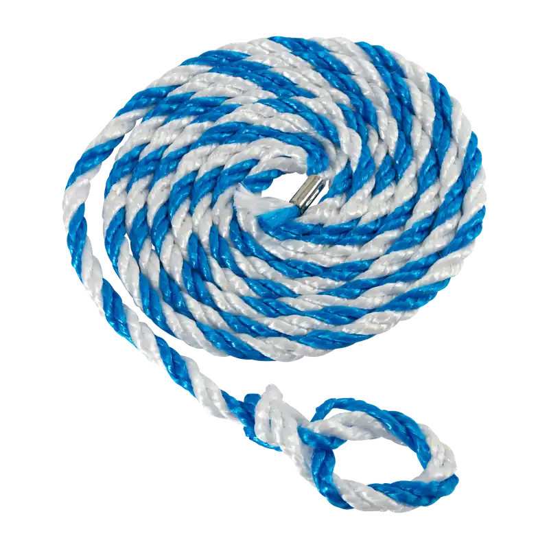 Mega-Angebot Viehtransportstrick blau-weiß, kleine Schlaufe Bund