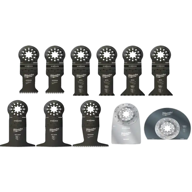 Milwaukee Zubehörset 11-tlg. Multitool Abverkauf