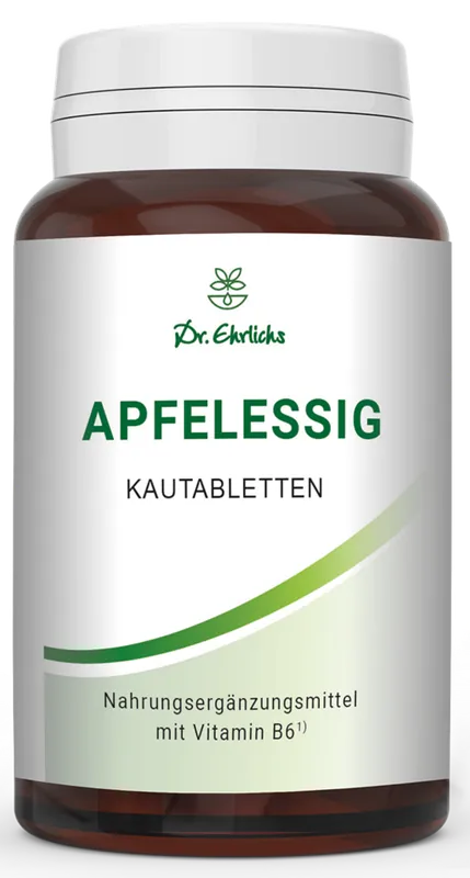 Dr. Ehrlichs Apfelessig Kautabletten 60 Stück Neue Ware
