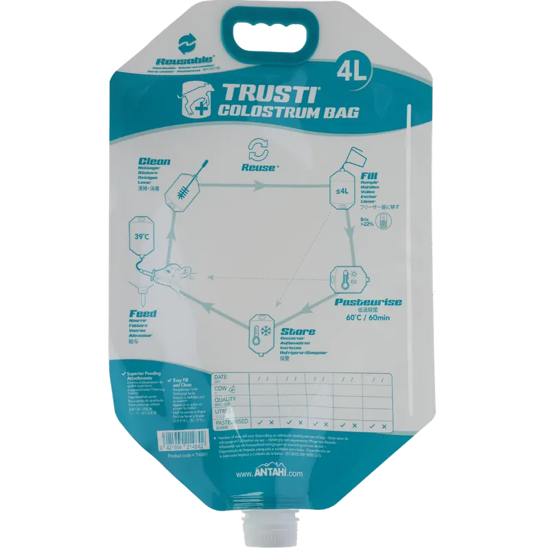 Antahi Kolostrum-Beutel 4 Liter 10 Stück Top-Angebot