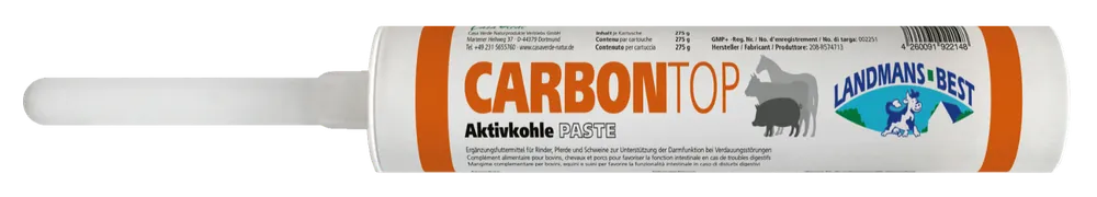 Zertifiziert Landmans-Best CARBONTOP – Aktivkohle Paste 275 g 1 Stück