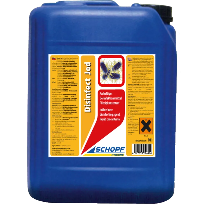 Schnäppchen Schopf Disinfect Jod 10 l