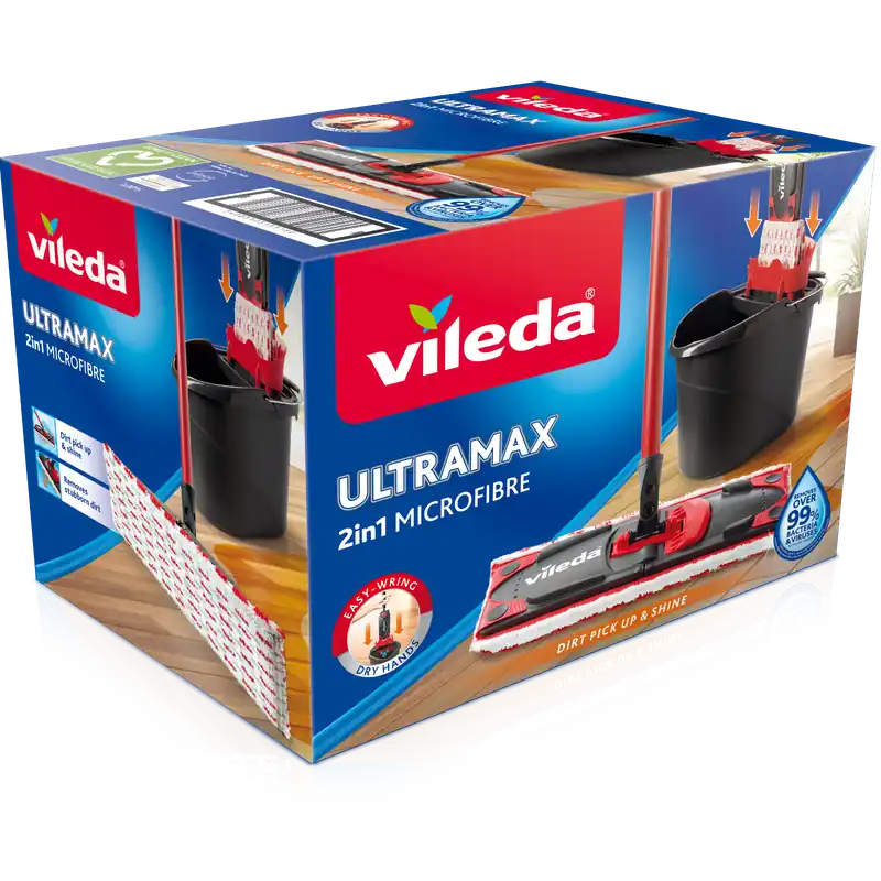 Vileda Komplett Set Ultramax Zertifiziert