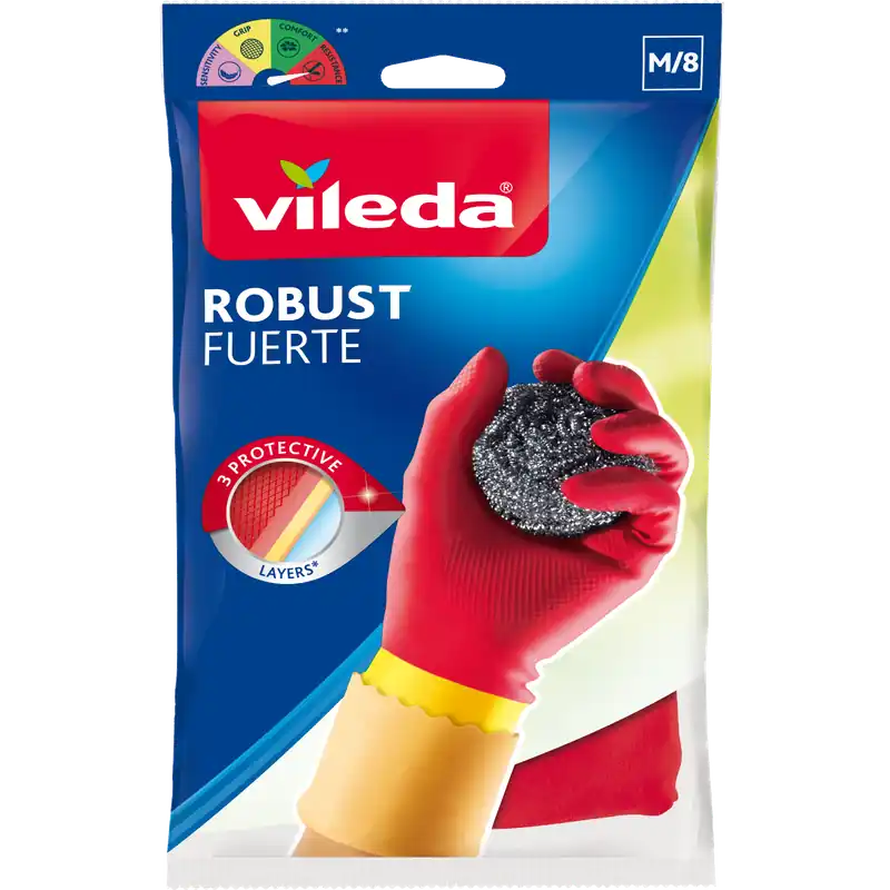 Vileda Haushaltshandschuhe Robust L Echt