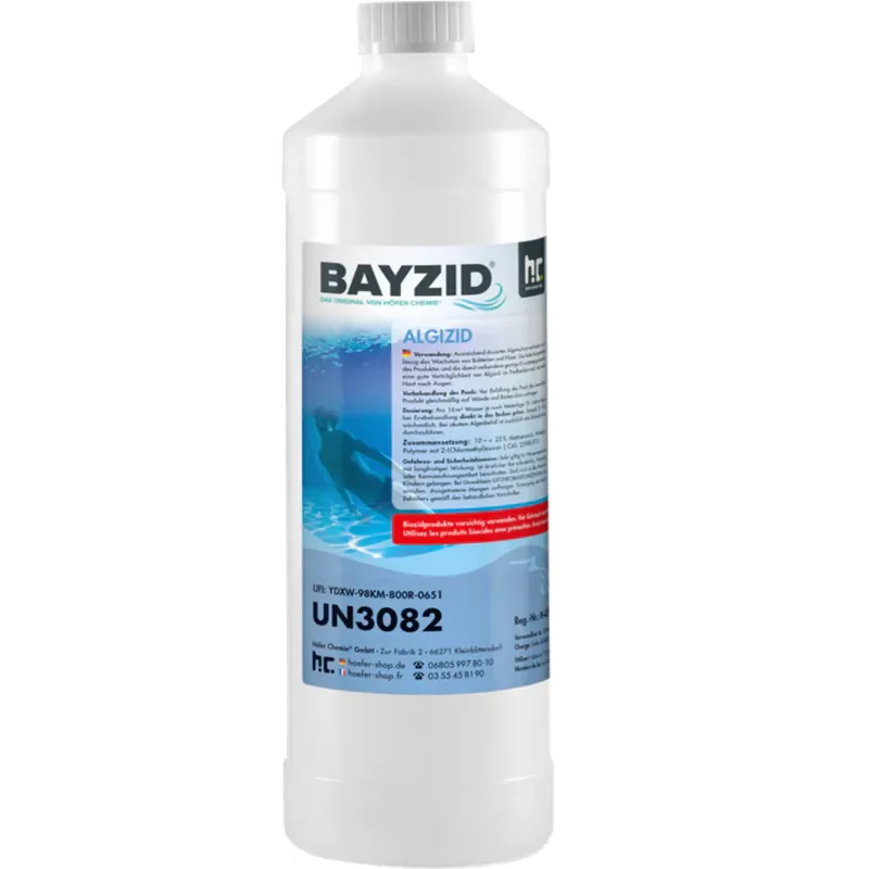 Algizid 1 L Algenverhütung für Pool Neue Kollektion