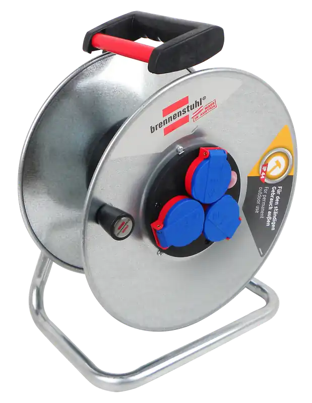 Ausverkauf Brennenstuhl Kabeltrommel SK Garant 290 LEER m. 3-fach Steckdose IP44