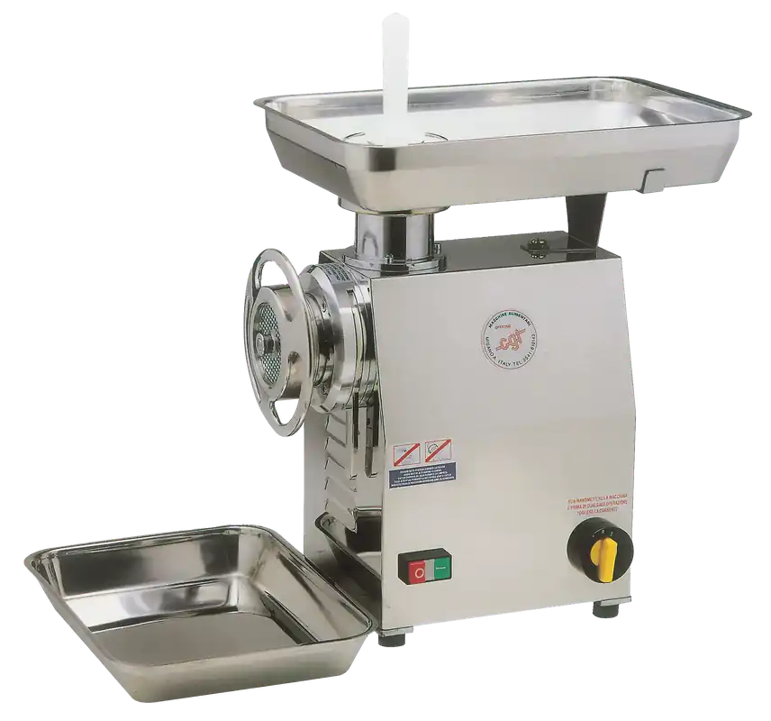 Neu Im Sortiment OFFICINE C.G.T. S.r.l. Fleischwolf 1/2 UNG 22 MEC mit Vorschneider
