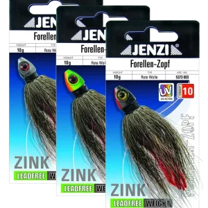 Jenzi Forellen Zopf 10 g gold-black Solange Der Vorrat Reicht