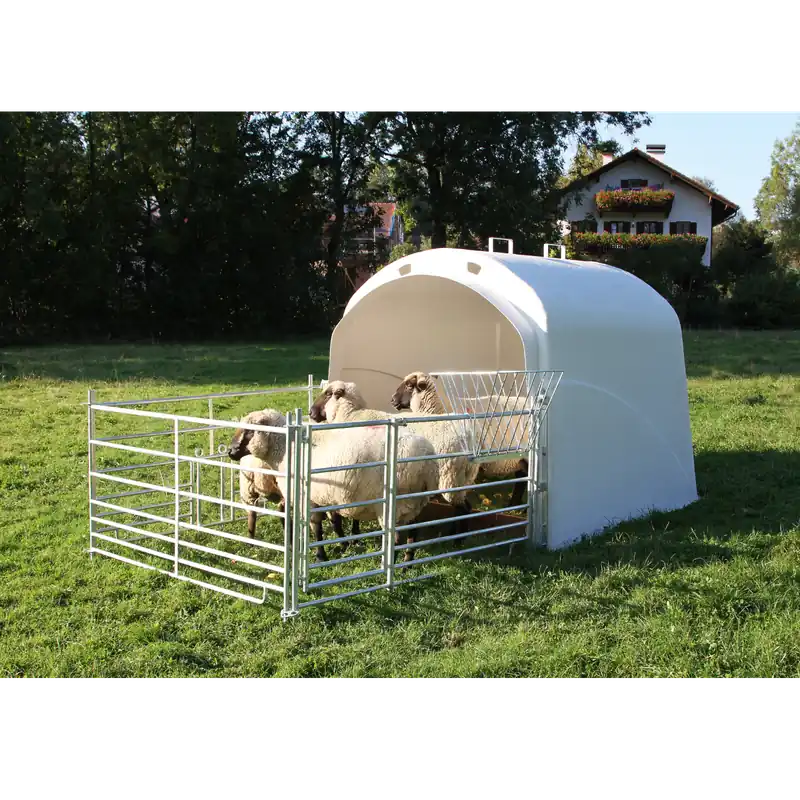 Nur Heute KERBL Großraumhütte mit Anschlussset