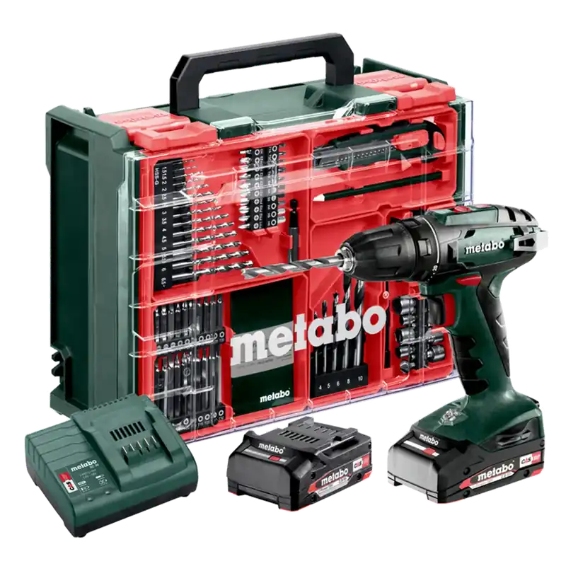 Ausverkauf Metabo Akku-Bohrschrauber BS-18-Set inkl. 2 Akku