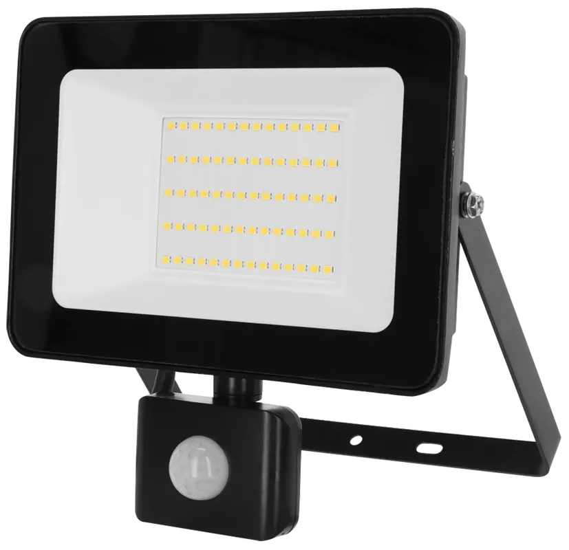KERBL LED - Außenstrahler 50 Watt mit Bewegungsmelder Highlight