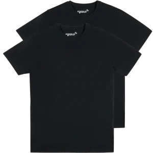 T-Shirt Doppelpack schwarz L Bestpreis
