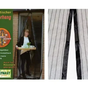 Set Fliegengitter Türvorhang Magnetvorhang Türnetz Insektenschutz Mückenschutz Bestseller