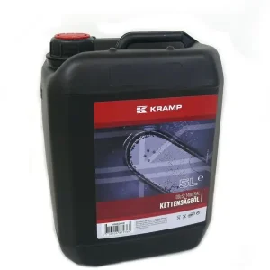 KRAMP Kettenhaftöl Sägekettenöl Haftöl Sägekettenhaftöl 5 Liter Zertifiziert