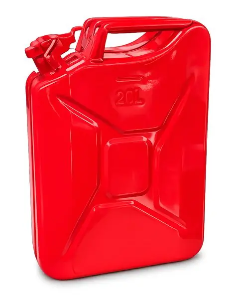 Benzinkanister Metall Rot 20 L. Kraftstoff-Kanister Benzin Diesel Reserve Fuel Online Kaufen