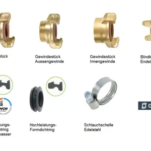 Jetzt Bestellen GEKA® System Schlauch Armaturen aus Messing mit Bajonettverschluss