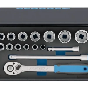 Neue Ware GEDORE TC 19-MU-10 Steckschlüssel Satz 1/42 in Textiltasche 15-tlg.