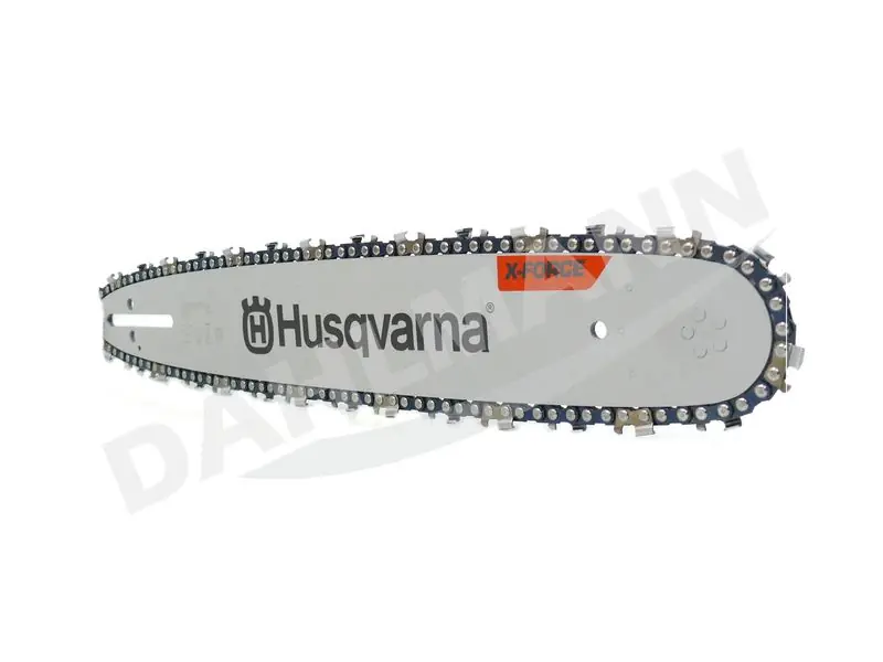 HUSQVARNA X-Force Schwert 3/8" 45 cm + 2 Sägeketten für HUSQVARNA 555 Zertifiziert