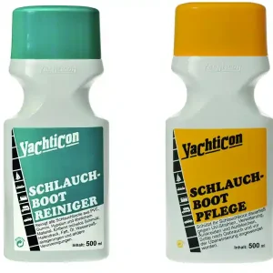 Garantierte Lieferung Yachticon Schlauchboot Pflege 500 ml + Schlauchboot Reiniger 500 ml
