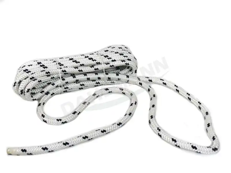 2x Festmacher Festmacherleine Tauwerk 12 mm x 8 Meter mit gespleißtem Auge Weiß Sichere Zahlung