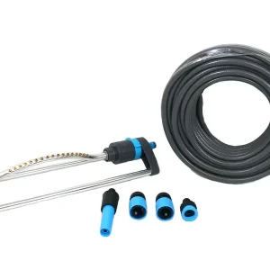 Neu Im Sortiment Gartenschlauch Set mit Regner 6-tlg. 13mm 1/2" 20 Meter Anti-Algen Beschichtung