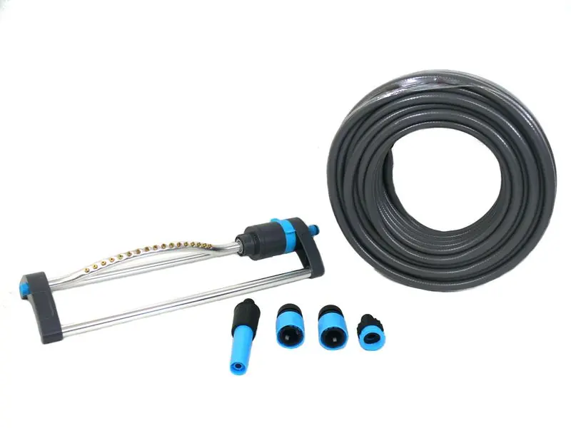 Neu Im Sortiment Gartenschlauch Set mit Regner 6-tlg. 13mm 1/2" 20 Meter Anti-Algen Beschichtung