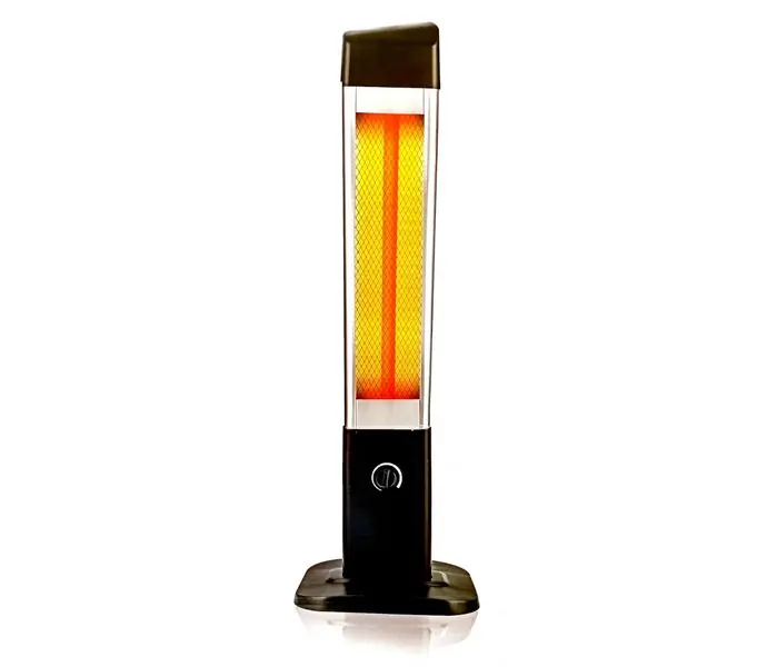 Bestseller KYNAST Exklusiv Infrarot Standheizstrahler 105x7x16cm 2000W Wärme für ca. 25qm