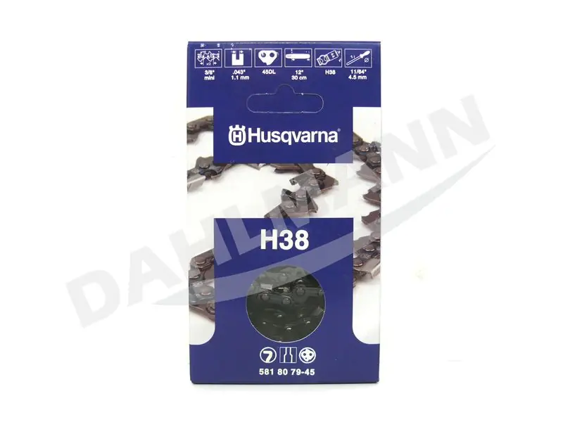 Billig HUSQVARNA H38 Halbmeißel Sägekette 30 cm für HUSQVARNA 120 i