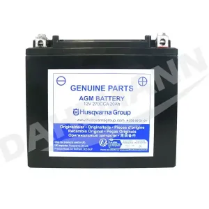 Batterie Starterbatterie AGM 12 Volt 20 Ah für HUSQVARNA Rasentraktor TC 112 Sofort Bestellen