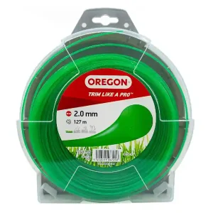 Letzte Chance Oregon 69-358-GR Green Line Nylonfaden Rundfaden Mähfaden 2,0 mm x 127 m