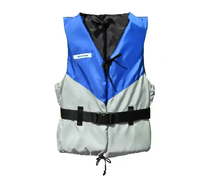 Direktkauf Navyline Schwimmhilfe 50N Unisex Gr. S 30-50 kg Blau-Hellgrau