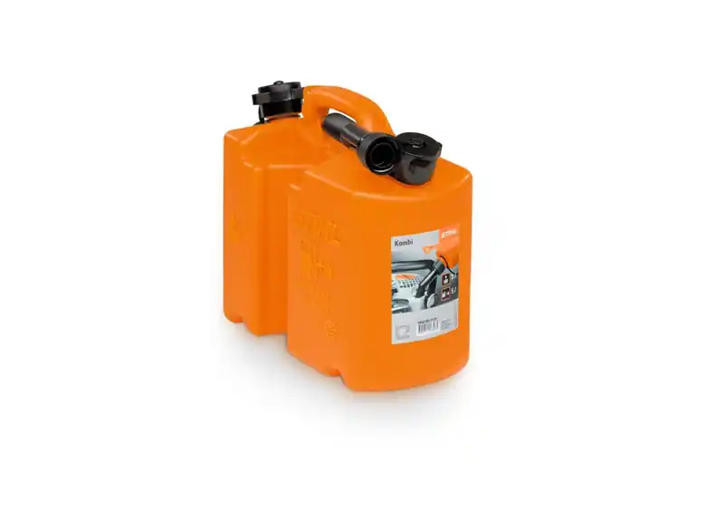 Expressversand STIHL Kombikanister Orange Kraftstoff und Sägekettenöl in einem Behälter 5+3 Liter