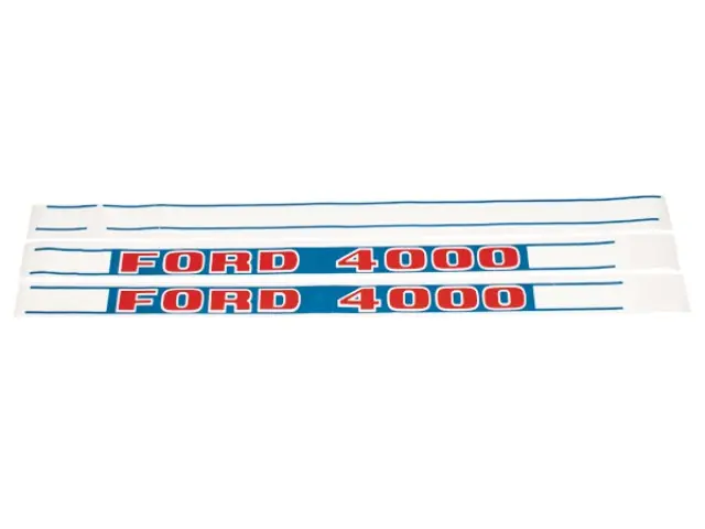 Markenprodukt Aufkleberset zu Ford 4000