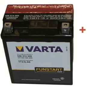Motorradbatterie 50614 12V 6AH Preisreduziert