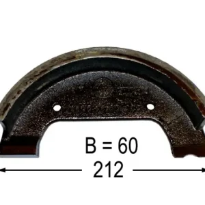 Beliebt Bremsbacke zu Steyr 280/60/6 133700340914, 133700340098