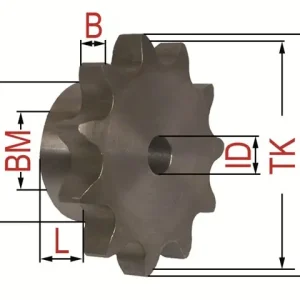 Wochenendangebot Nabenkettenrad 12B-1 Z22