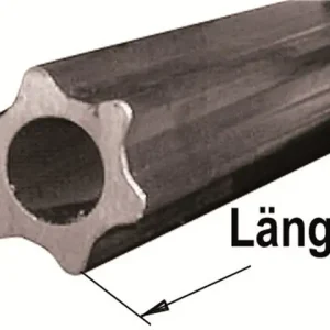 Innen-Sternprofil 51,0 mm, L = 750 mm Neu Im Sortiment