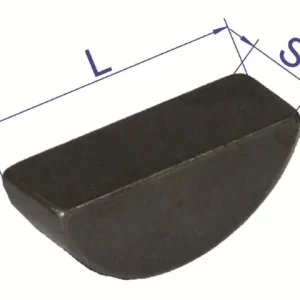Halbmondkeil 4x6,5 Geprüft